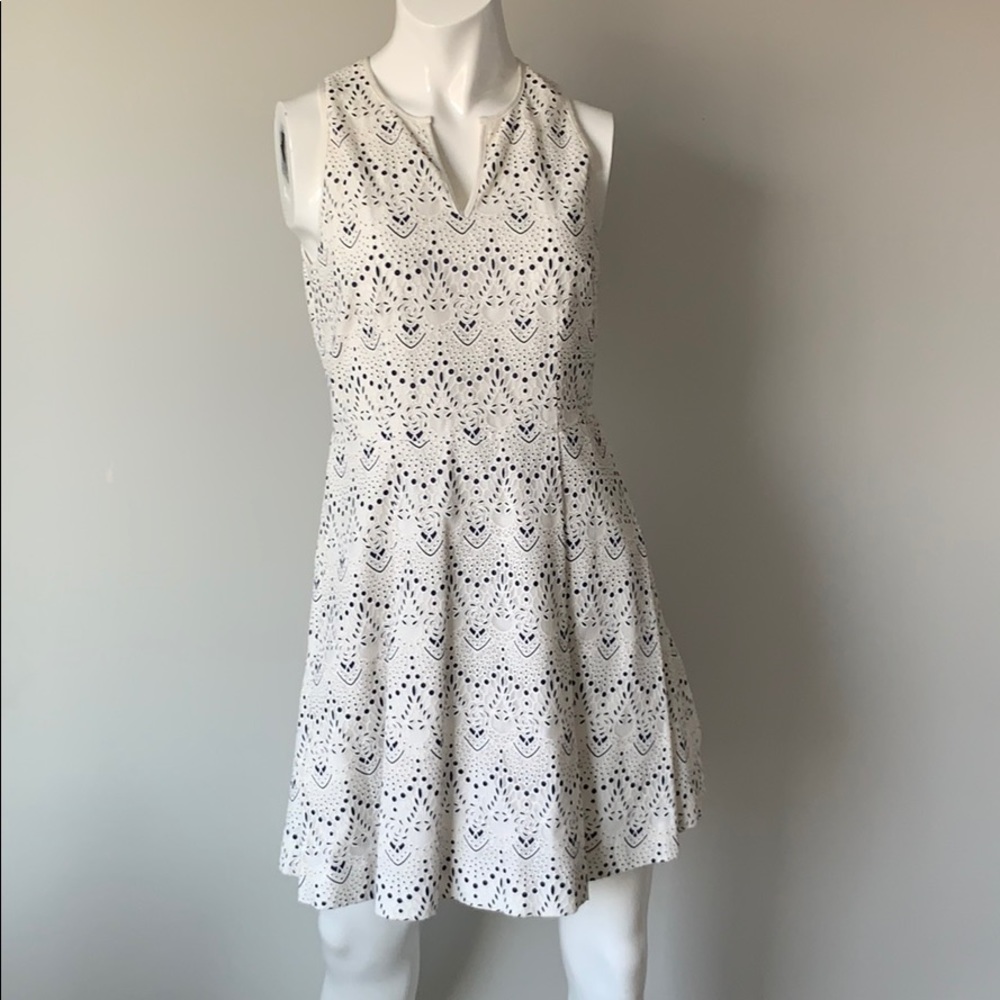 McGinn Anthropologie fit and flare dress